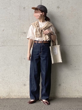 「SESTO（セスト）のアイテム」を使った、yukie.さん（レディース・155cm）の秋コーディネート