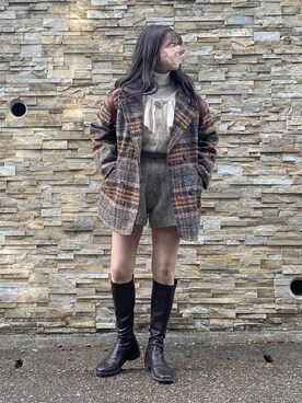 yukie.さん（レディース・155cm）の冬コーディネート