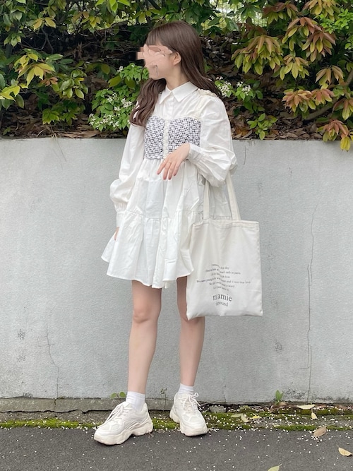 Yukie Grlのシャツワンピースを使ったコーディネート Wear