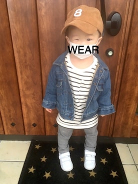 na＊さん（キッズ・80cm）の春コーディネート