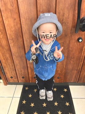 na＊さん（キッズ・90cm）の春コーディネート