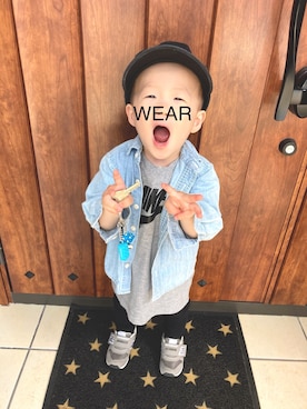 na＊さん（キッズ・90cm）の春コーディネート