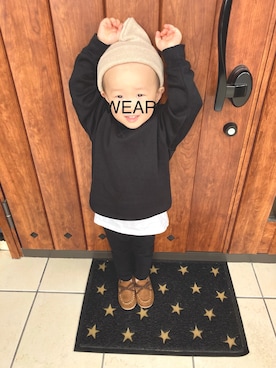 na＊さん（キッズ・90cm）の秋コーディネート