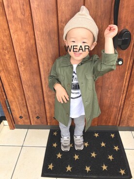 na*さん(キッズ・90cm)の秋コーディネート