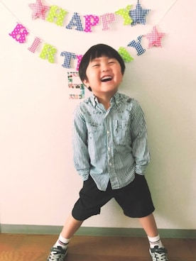 「5歳」｜「アイテム（福袋/福箱）」を使った、mRSさん（キッズ・100cm）の夏コーディネート