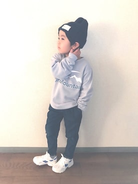 mRSさん（キッズ・110cm）の冬コーディネート