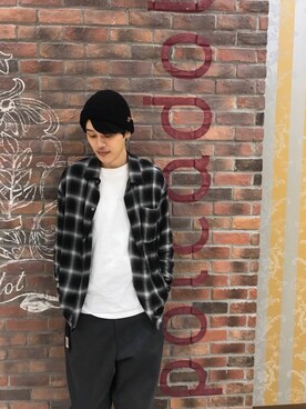 「Ruben（ルーベン）のアイテム」を使った、polcadotさん（レディース・177cm）の秋コーディネート