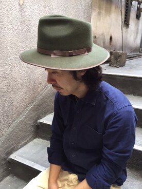 「Ruben（ルーベン）のアイテム」を使った、polcadotさん（メンズ・163cm）の秋コーディネート