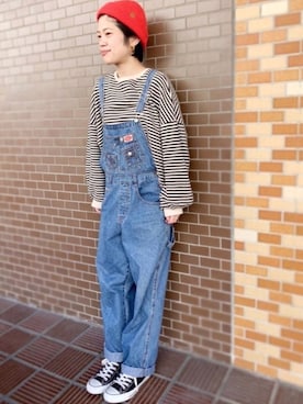「Ruben（ルーベン）のアイテム」を使った、polcadotさん（レディース・165cm）の春コーディネート