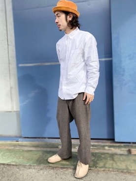 「Ruben（ルーベン）のアイテム」を使った、polcadotさん（メンズ・167cm）の冬コーディネート