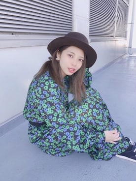 「polcadot（ポルカドット）のアイテム」を使った、polcadotさん（レディース・162cm）の冬コーディネート