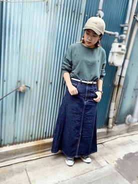 「Ruben（ルーベン）のアイテム」を使った、polcadotさん（レディース・158cm）の冬コーディネート
