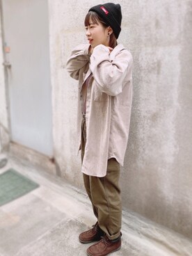 「Ruben（ルーベン）のアイテム」を使った、polcadotさん（レディース・160cm）の秋コーディネート