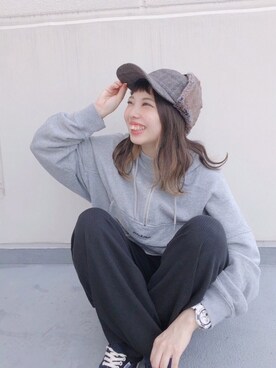 「Ruben（ルーベン）のアイテム」を使った、polcadotさん（レディース・160cm）の秋コーディネート