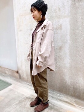 「Ruben（ルーベン）のアイテム」を使った、polcadotさん（レディース・163cm）の秋コーディネート