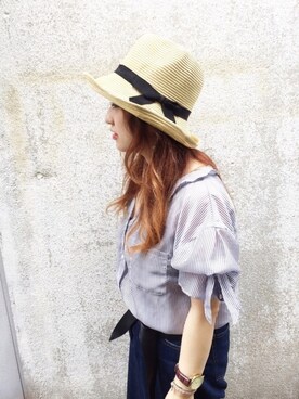 「polcadot（ポルカドット）のアイテム」を使った、polcadotさん（レディース・160cm）の夏コーディネート