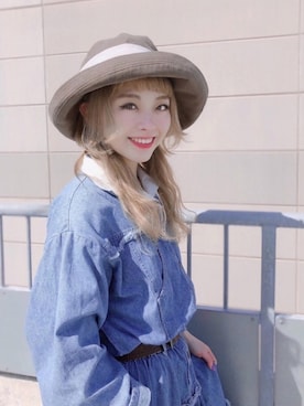 「YOUSED（ユーズド）のアイテム」を使った、polcadotさん（レディース・158cm）の春コーディネート