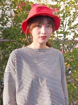 「Ruben（ルーベン）のアイテム」を使った、polcadotさん（レディース・155cm）の春コーディネート