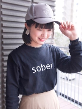 「Ruben（ルーベン）のアイテム」を使った、polcadotさん（レディース・160cm）の夏コーディネート