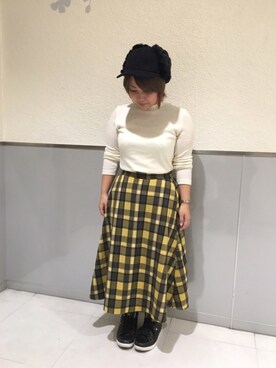 「Ruben（ルーベン）のアイテム」を使った、polcadotさん（レディース・146cm）の秋コーディネート