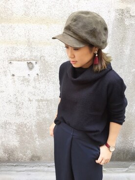 「Ruben（ルーベン）のアイテム」を使った、polcadotさん（レディース・160cm）の秋コーディネート