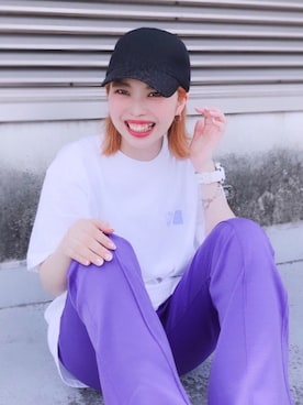「Ruben（ルーベン）のアイテム」を使った、polcadotさん（レディース・158cm）の夏コーディネート