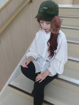 「Ruben（ルーベン）のアイテム」を使った、polcadotさん（レディース・155cm）の秋コーディネート