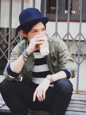 「polcadot」｜polcadotさん（メンズ・170cm）の秋コーディネート