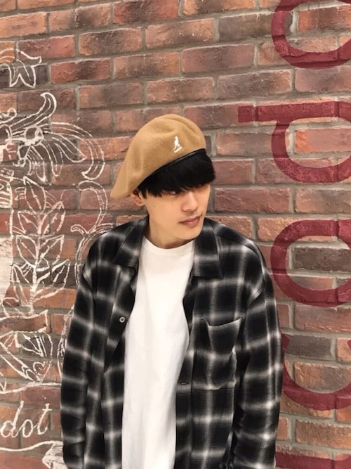 Polcadot 広報 Kangolのハンチング ベレー帽を使ったコーディネート Wear