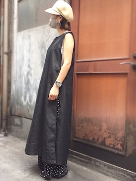 「Ruben（ルーベン）のアイテム」を使った、polcadotさん（レディース・165cm）の夏コーディネート