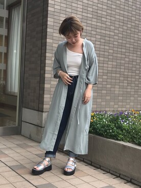 「asknowas pinky」｜yukinoさん（レディース・156cm）の春コーディネート