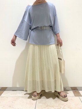 yukinoさん（レディース・156cm）の夏コーディネート