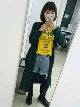 歩さんの（Stussy Women | ステューシーウィメン）を使ったコーディネート