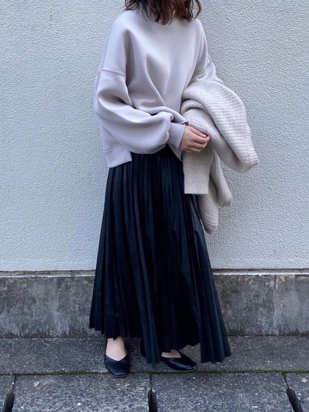 PUBLIC TOKYO パブリックトーキョー ランダムプリーツスカート PUBLIC TOKYO（パブリックトウキョウ）の「ランダムプリーツ