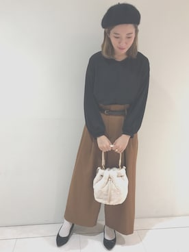 shinoさん（レディース・159cm）の秋コーディネート