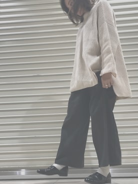 「くつした」｜shinoさん（レディース・159cm）の秋コーディネート