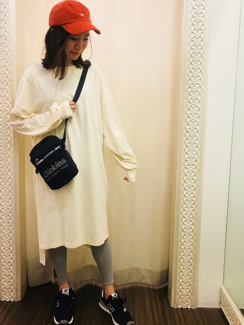 Shino Earth Music Ecology Leeのキャップを使ったコーディネート Wear