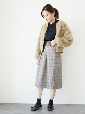 shinoさん（レディース・159cm）の秋コーディネート