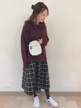 shinoさん（レディース・159cm）の冬コーディネート