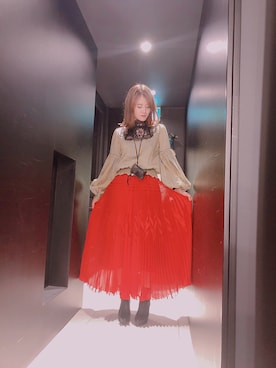 「AULA」｜「アイテム（財布/小物）」を使った、Kana Manabeさん（レディース・162cm）の夏コーディネート