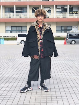 「vetements」｜「アイテム（デニムジャケット）」を使った、たかさん（メンズ・172cm）の春コーディネート
