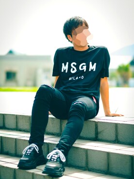 「G.O.C」｜「アイテム（パンツ）」を使った、Keito   Moritaさん（メンズ・175cm）の夏コーディネート
