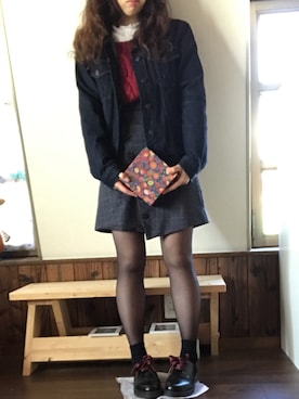 「バレンタインデートスタイル」｜「アイテム（ジャケット/アウター）」を使った、Annaさん（レディース・164cm）の冬コーディネート