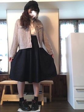 Annaさん（レディース・164cm）の冬コーディネート