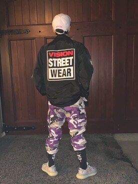 Vision street wear ナイロンジャケット XL  美品