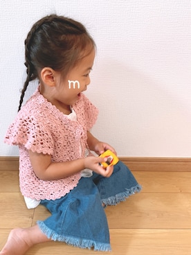 mochimochiさん（キッズ・90cm）の春コーディネート