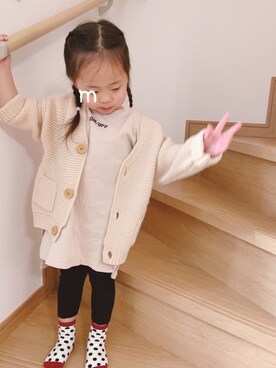 mochimochiさん(キッズ・90cm)の春コーディネート