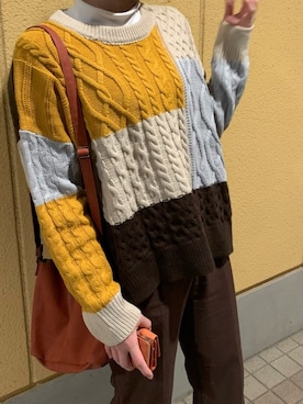 sakiさん（レディース・161cm）の冬コーディネート