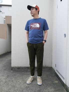 「ザノースフェイス」｜ゴッチ【22年10月30日が最後の投稿】さん（メンズ・171cm）の春コーディネート