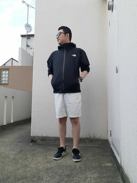 「ザノースフェイス」｜「アイテム（マウンテンパーカー）」を使った、ゴッチ【22年10月30日が最後の投稿】さん（メンズ・171cm）の春コーディネート